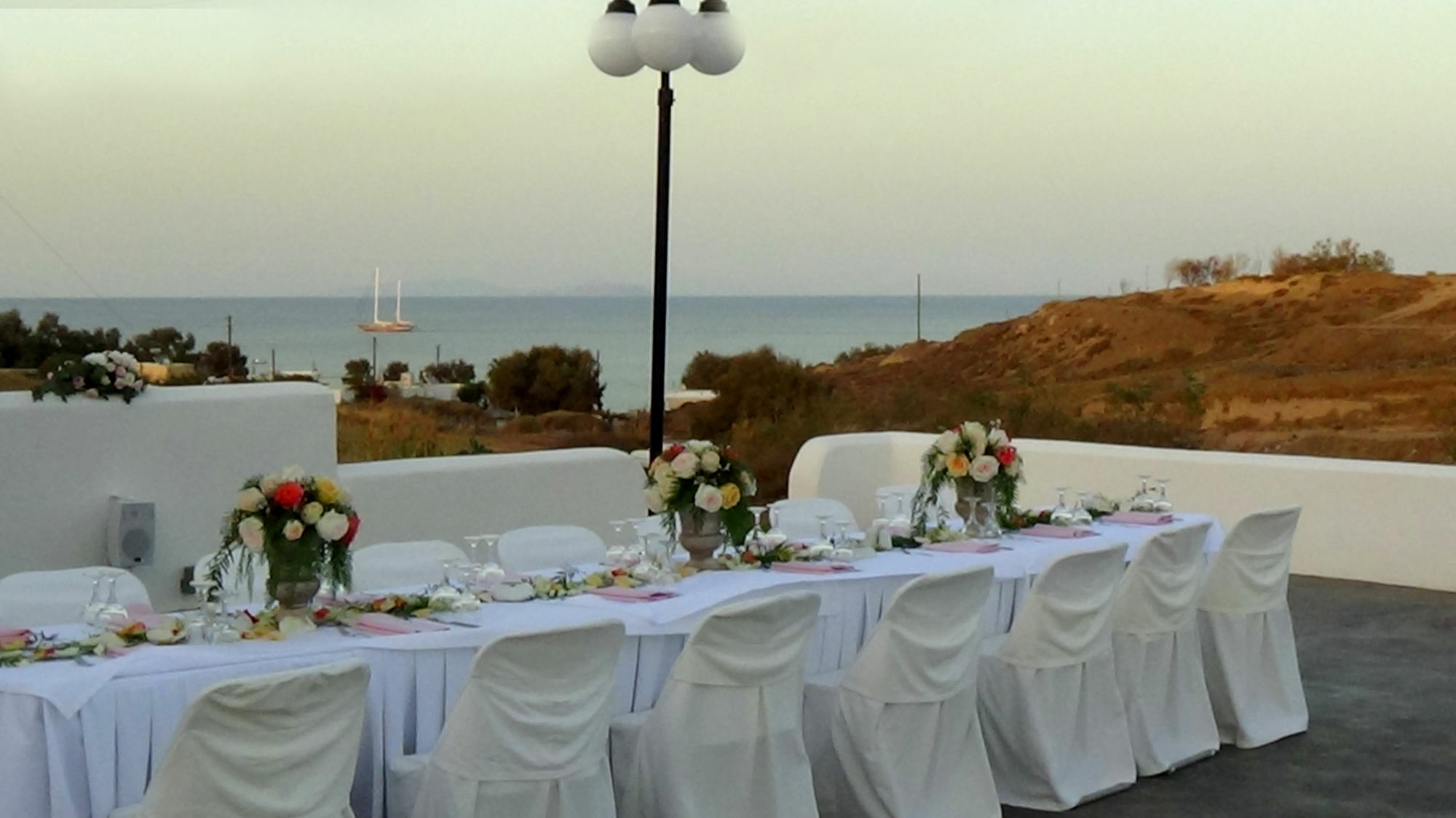 Sea And Sand Villas Monólithos Exterior foto